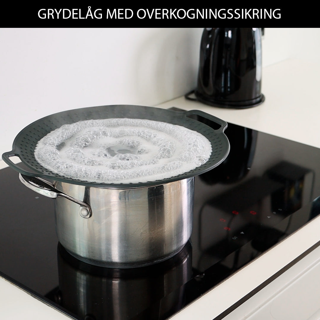 Billede af Grydelåg med overkogningssikring - WeDoBetter.dk