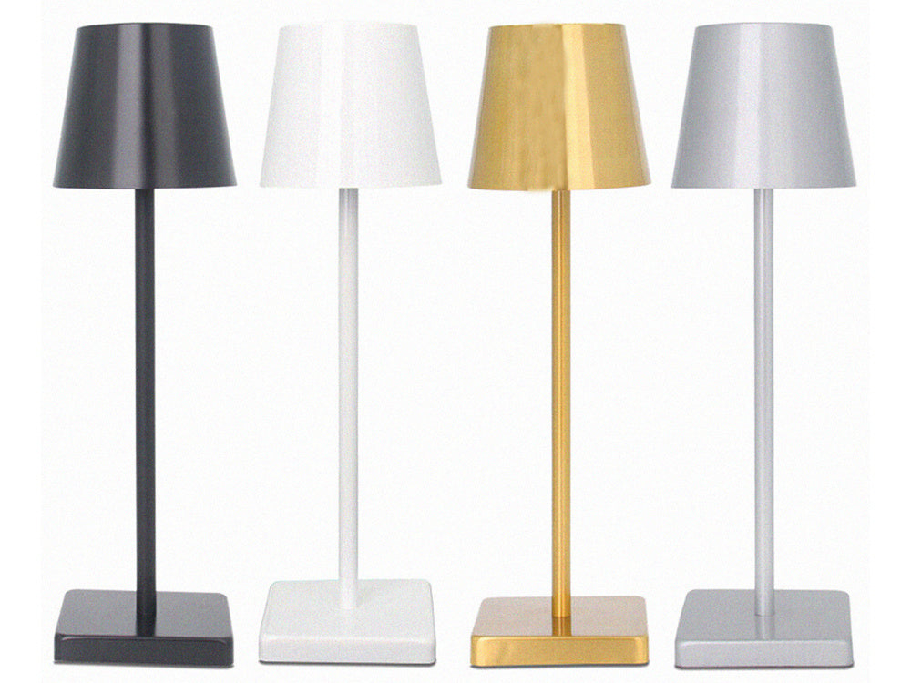 Billede af Natbordslampe med Touch 3-Trins Lysindstilling: Varm, Neutral, Kold - USB-Genopladelig! - WeDoBetter.dk