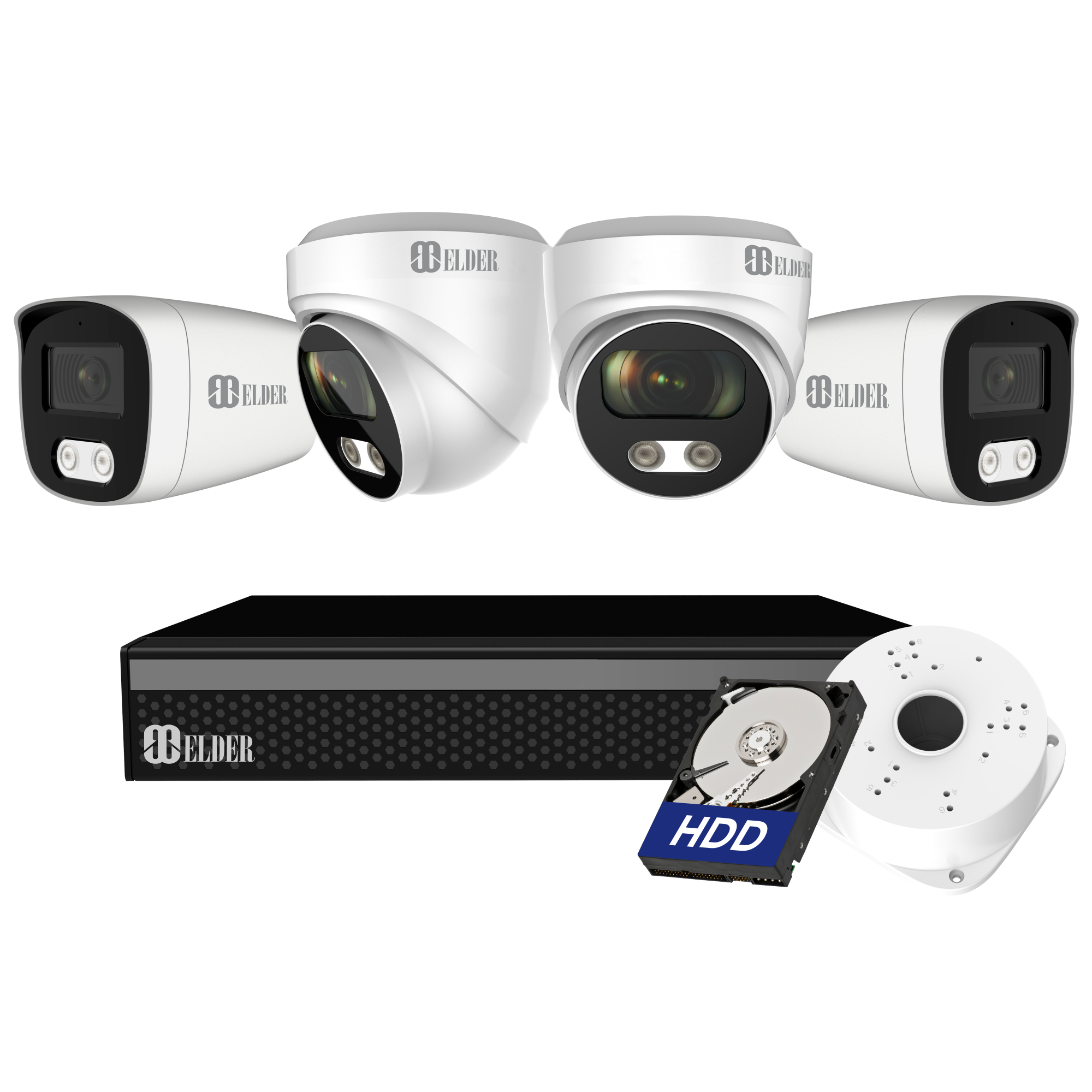 Rmt112 Kit Videovigilancia Hilook Dvr Hd 4 Camaras + Hdd 500