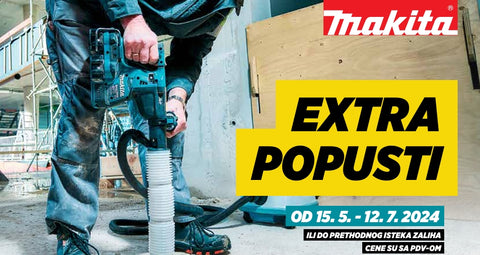 Makita Akcija Extra popusti #2 2024