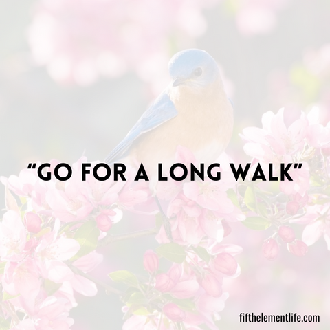 Go for a long walk