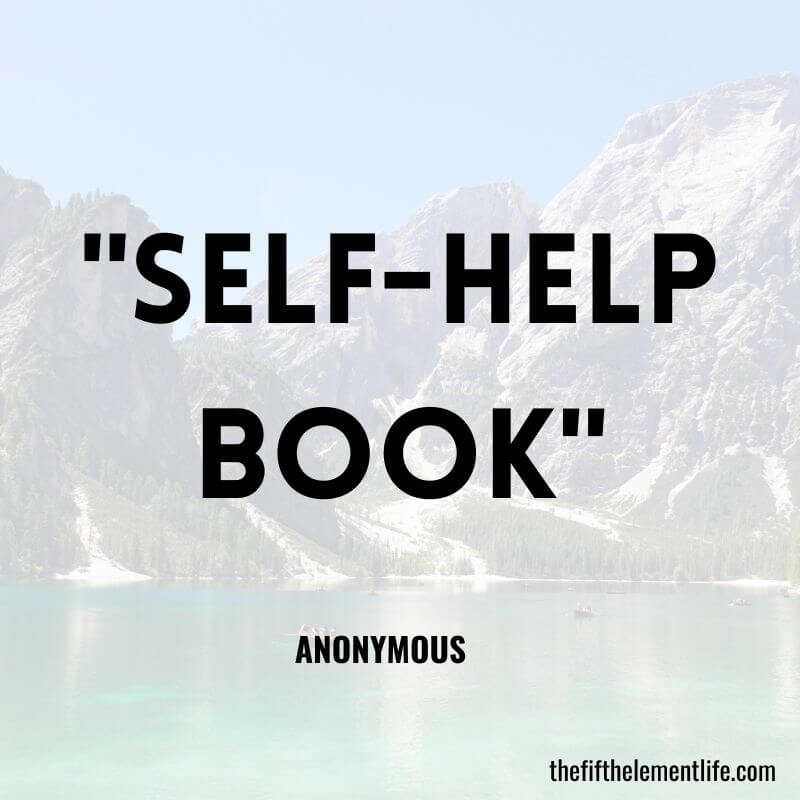  "Self-Help Book"