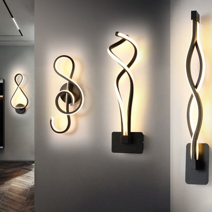 De vreemdeling Mitt Gladys Moderne wandlamp | Wandlampen | Woonkamerlamp | Slaapkamerlamp | Mooie  lampen | Moderne lamp zwart wit | Wandlamp – www.letsdrop-it.com