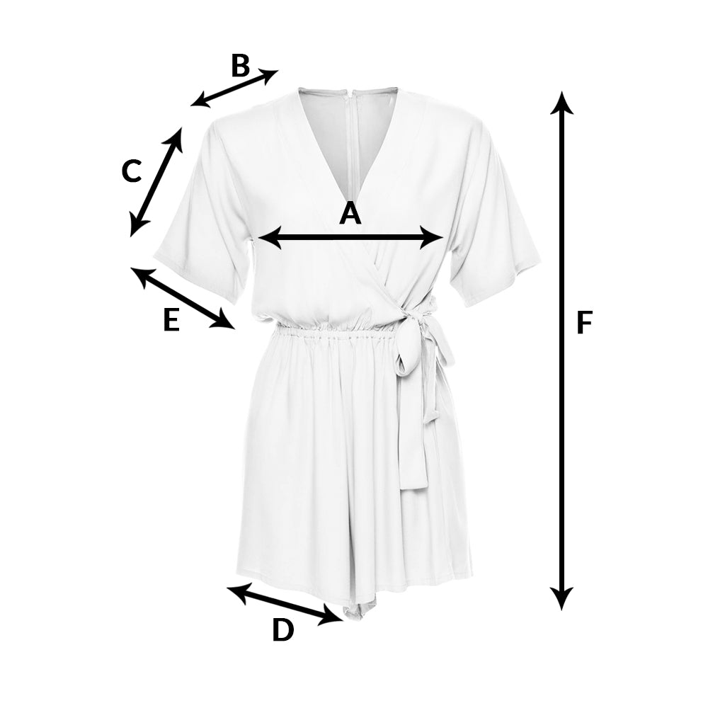 Love anchor play suit kataya size guide image with arrows