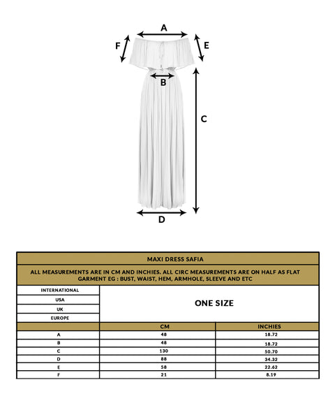love anchor maxi dress safia size guide