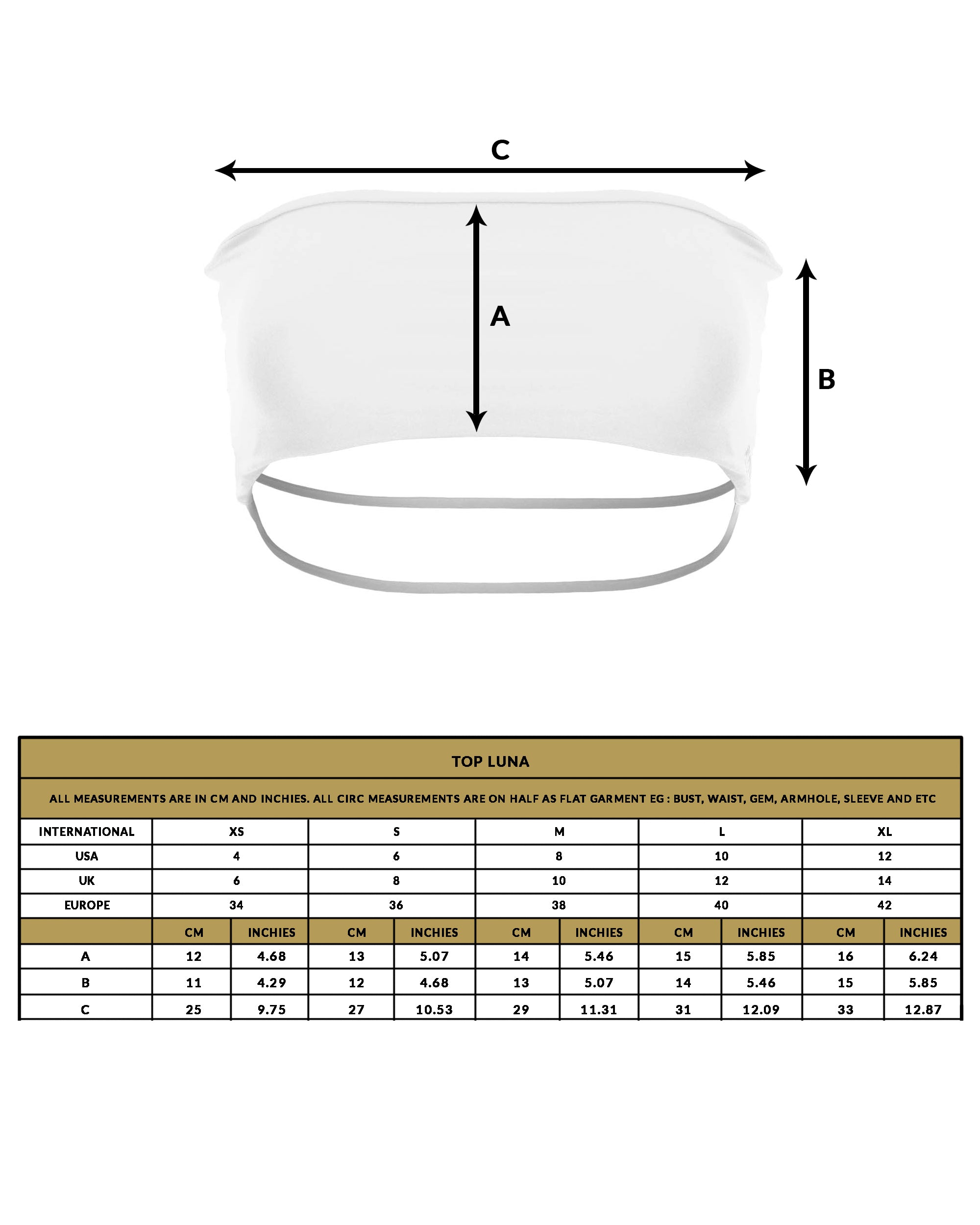 Size Guide – Love Luna