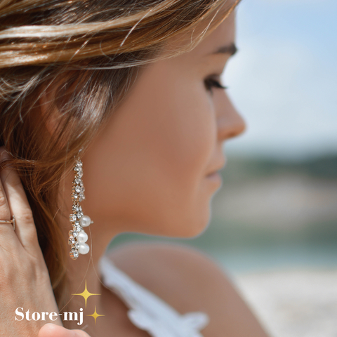 Boucles d'oreilles en argent 925 Store-mj