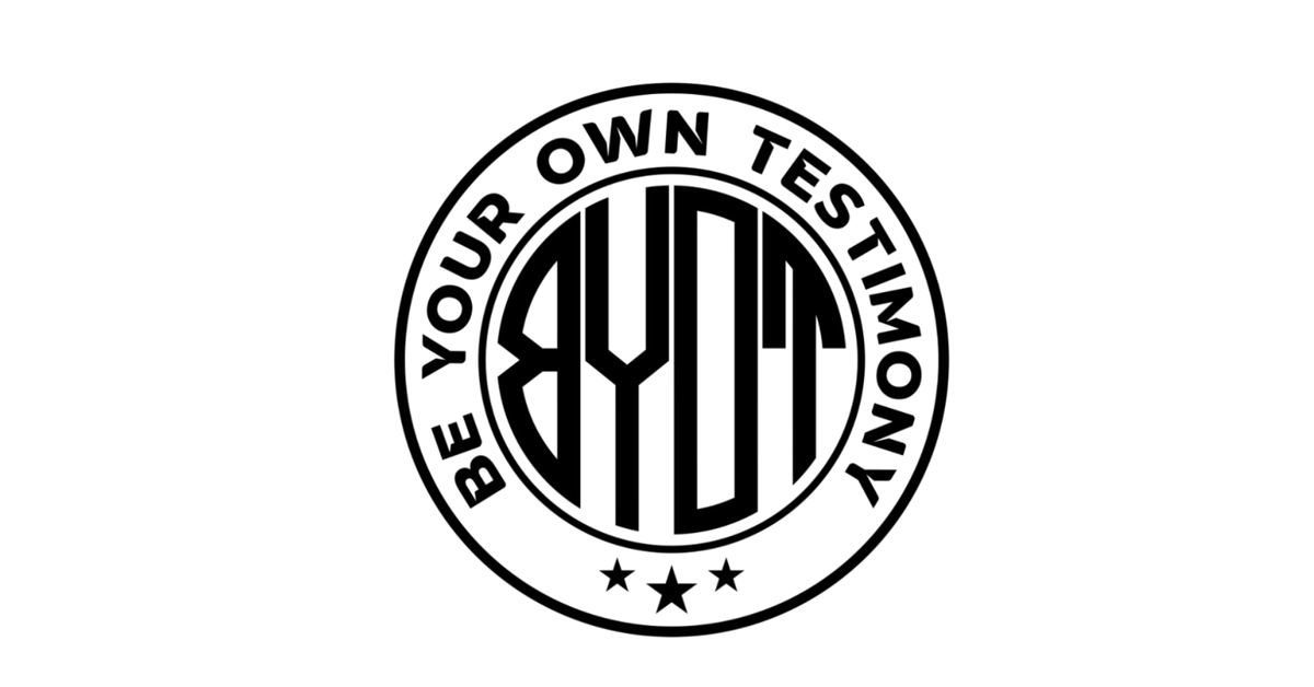 Be Your Own Testimony