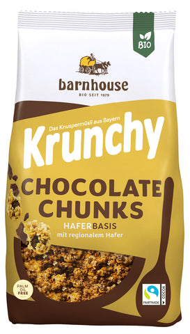 Krunchy Chocolate Chunks in der 1,25 kg Großpackung