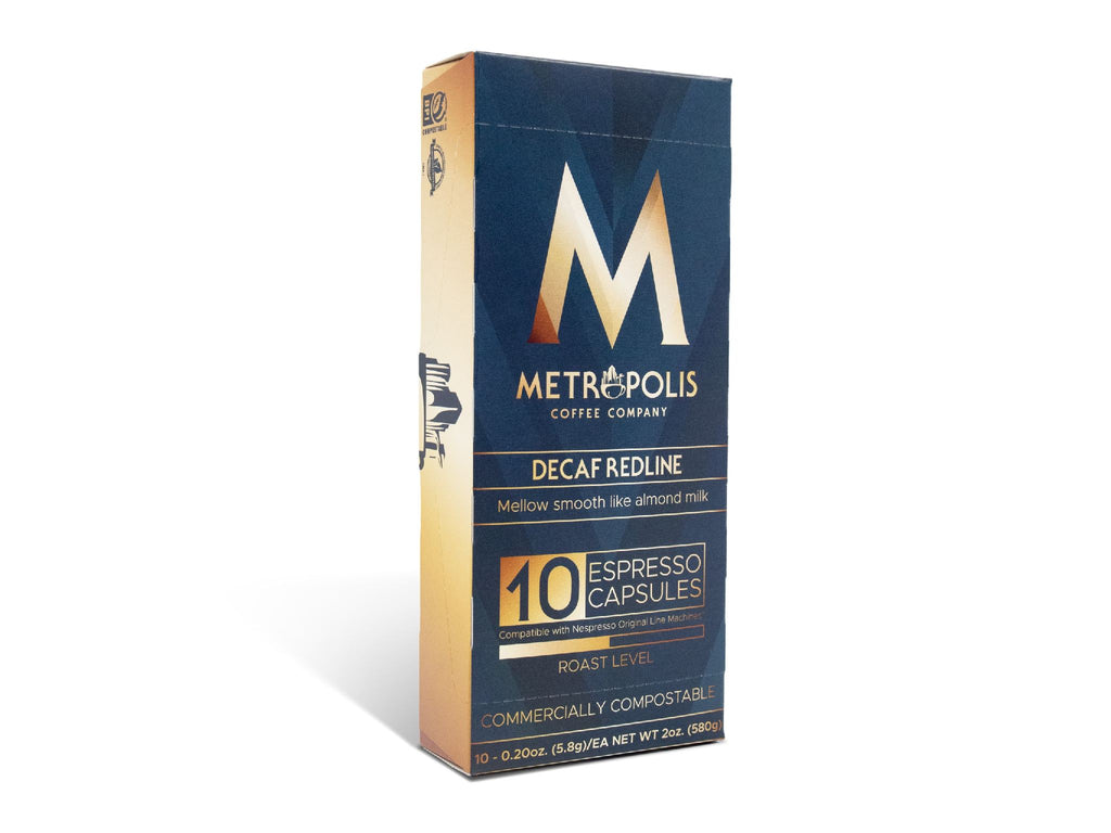 Metropolis decaf wholesale coffee capsules