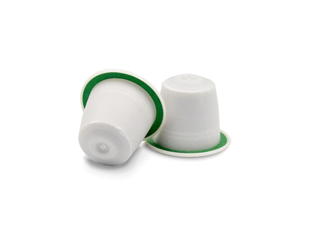 Metropolis commercially compostable private label coffee capsules.