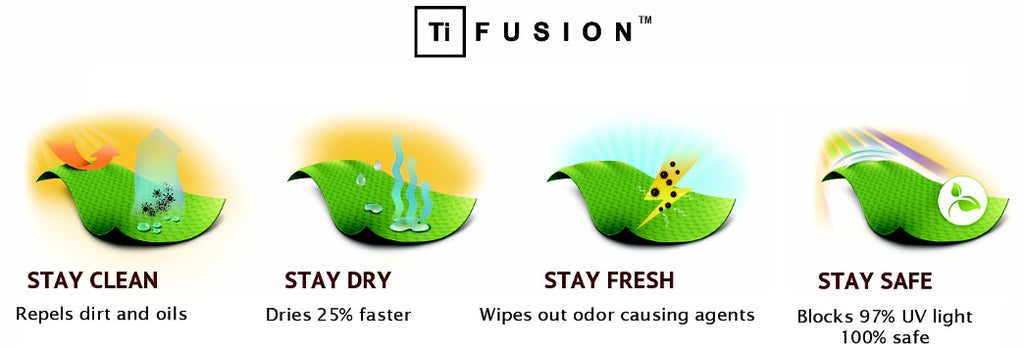 Vargo TiFusion Stay Clean, Stay Dry, Stay Fresh, Stay Safe