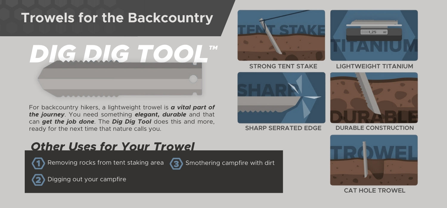 What Trowels to Use for the Backcountry
