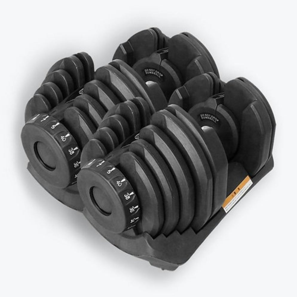 90 lbs Adjustable Dumbbells Set, Buy Now