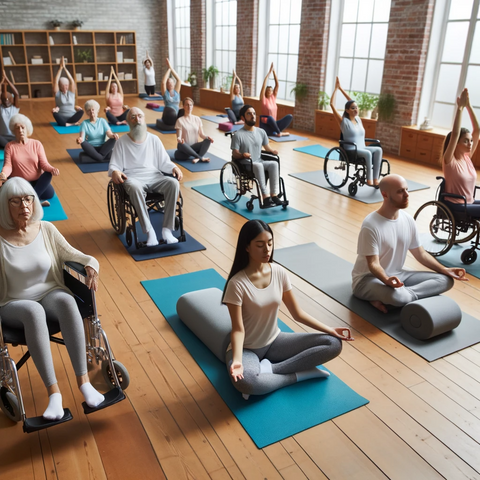 Adaptive Yoga | Cork yoga mat | non slip yoga mat | eco friendly yoga mat | sustainable yoga mat