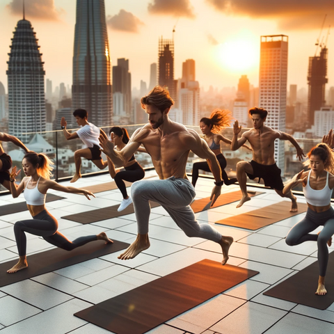 HIIT Yoga | Cork yoga mat | non slip yoga mat | eco friendly yoga mat | sustainable yoga mat