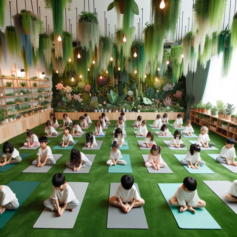 Kids Yoga | Cork yoga mat | non slip yoga mat | eco friendly yoga mat | sustainable yoga mat