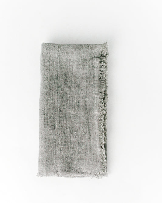 Stonewashed linen - pure 100% linen cocktail napkin or coaster blue with  white stripes stone washed flax pre-washed laundered Europe European linen  napkins set – L i n e n C a s a