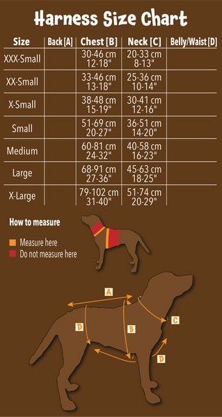 Harness-Size-Chart