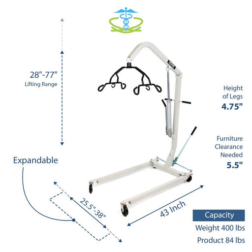 Joerns Hoyer® Advance-E Folding Patient Lift — Mobility Nest