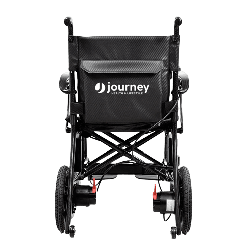 Journey Zinger - Folding Power Chair - Two-Handed Control Blue