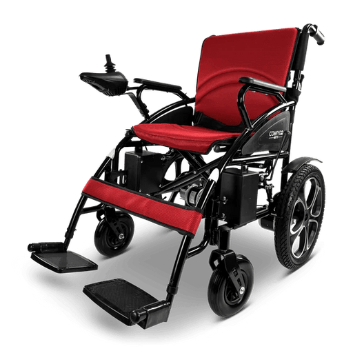 ComfyGo IQ-8000 Limited Edition Folding Power Wheelchair  Folding electric  wheelchair, Electric wheelchair, Powered wheelchair