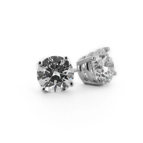 1896 Diamond Stud Earrings