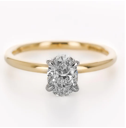 yellow gold diamond ring