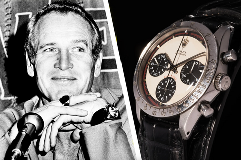 Image of Paul Newman and Rolex Daytona 6239 | Buchroeders Jewelers