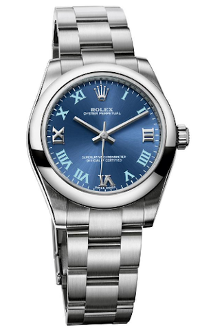 Rolex Oyster Perpetual Royal Blue watch