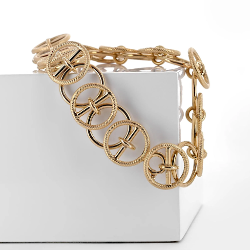 Yellow Gold Chain Bracelet