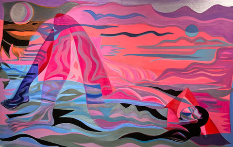 Mira Dancy's artwork Sleeping Source, My Sediment, 2022
