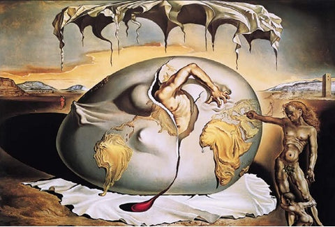 Salvador Dalí's Geopoliticus Child