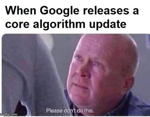 Phil Mitchell core algorithm update meme