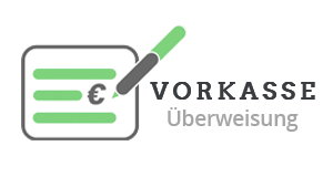 Vorkasse Überweisung