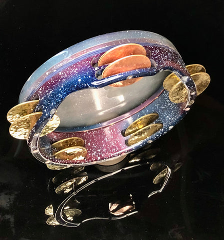 Starry night riq tambourine