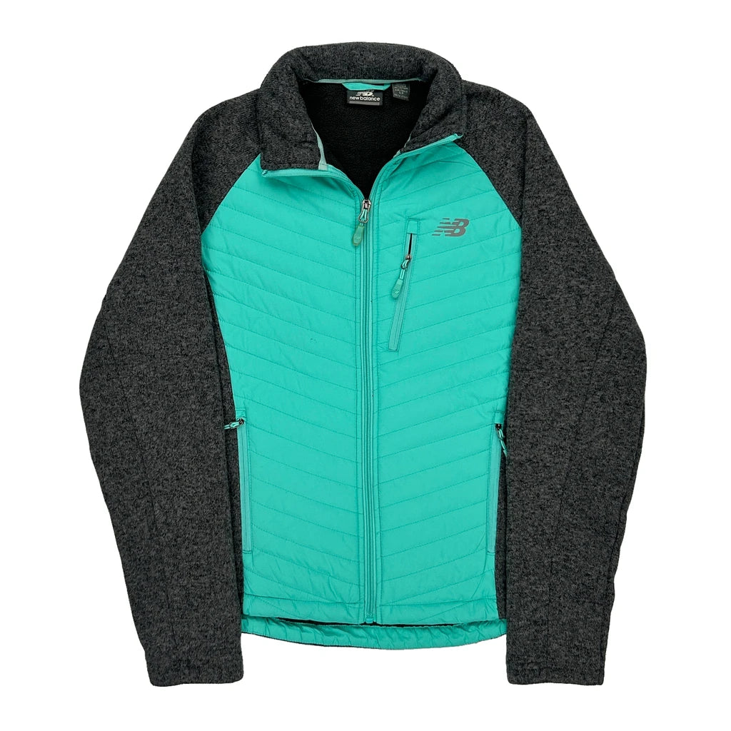 image of New Balance Fleece Jacket - Small Grey Polyester