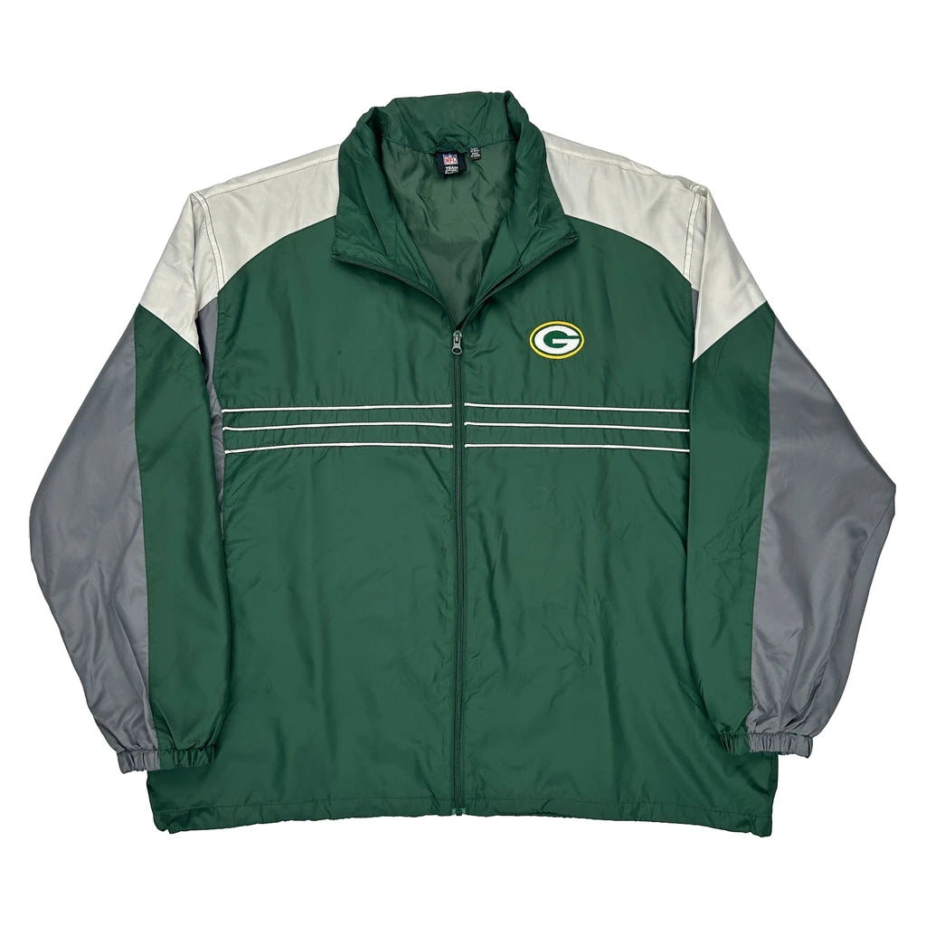image of Green Bay Packers Reebok Nfl Jacket - 2XL Green Polyester