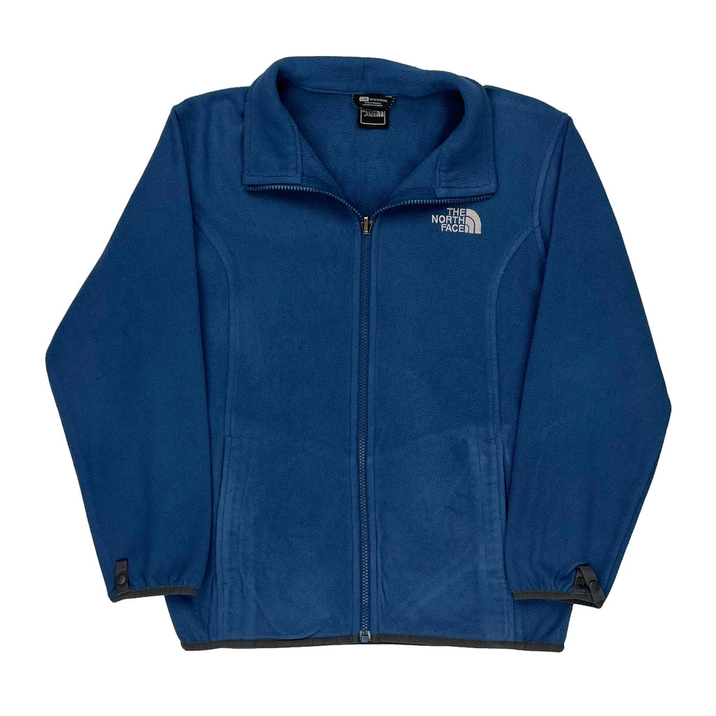 image of Age 14 The North Face Fleece Jacket - Large Blue Polyester