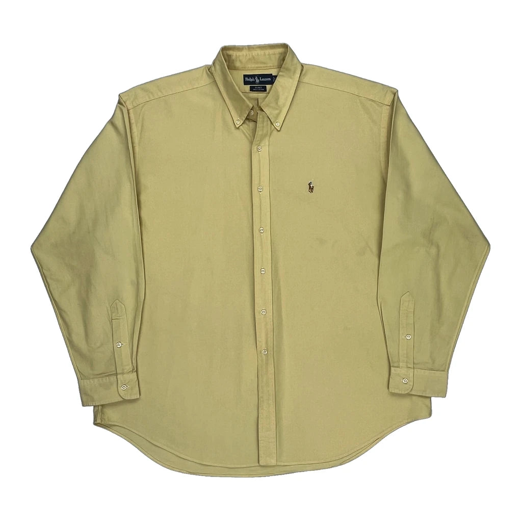 image of Blake Ralph Lauren Shirt - 2XL Yellow Cotton