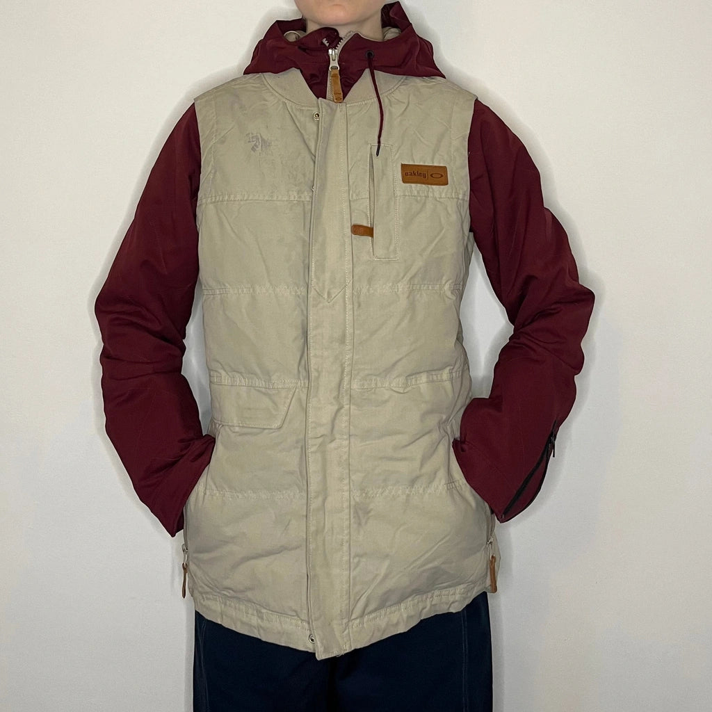 image of Thinsulate 15K Oakley Jacket - XS Cream Down And Feather