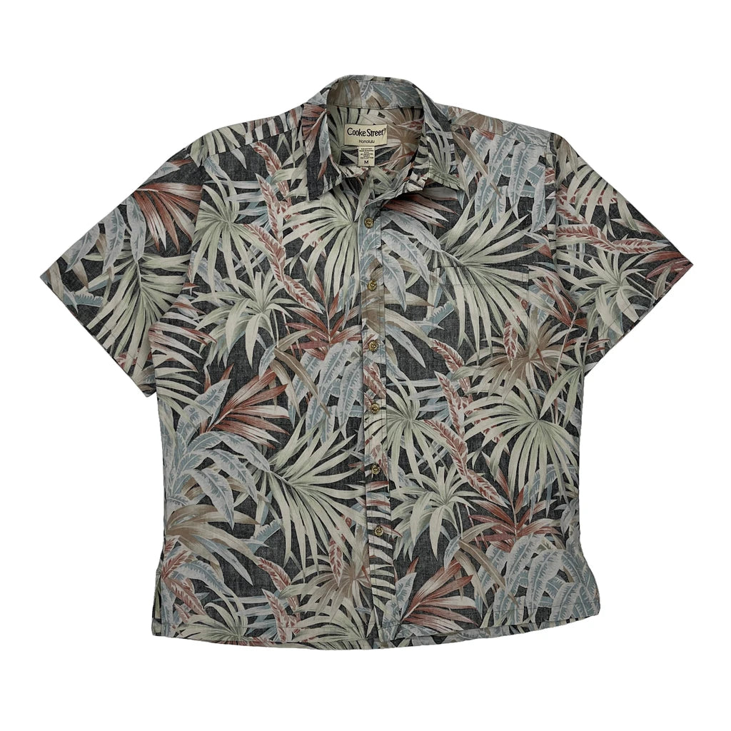 image of Cooke Street Hawaiian Shirt - Medium Multicoloured Cotton