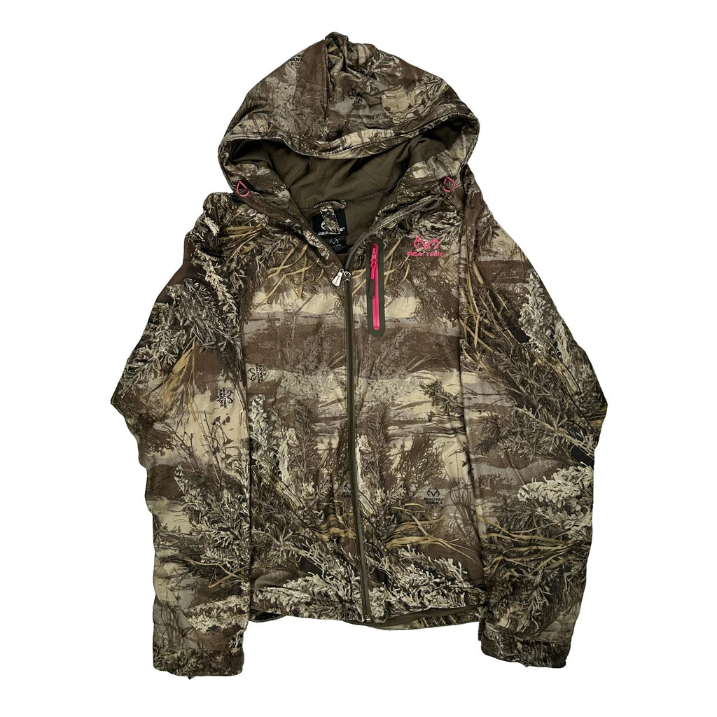 image of Realtree Camo Jacket - XL Green Polyester