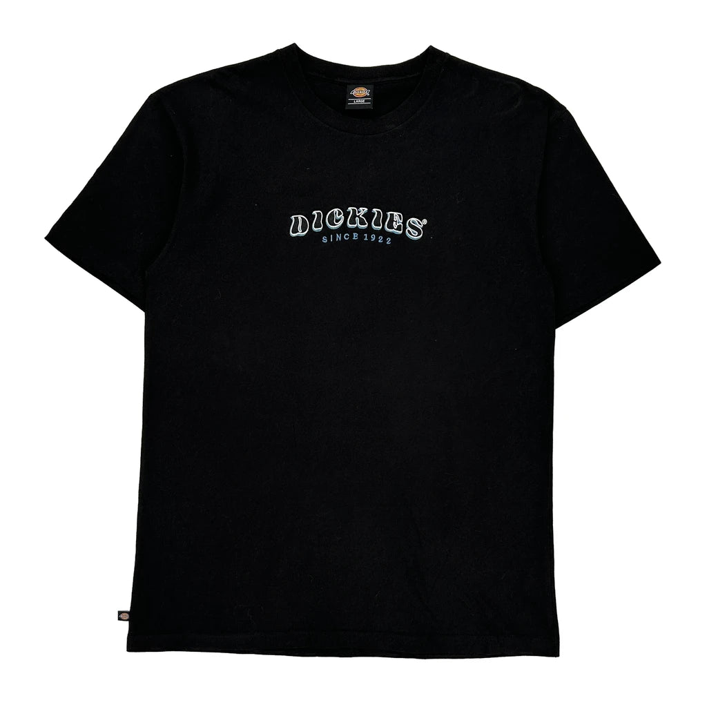 image of Dickies Spellout T-Shirt - Large Black Cotton