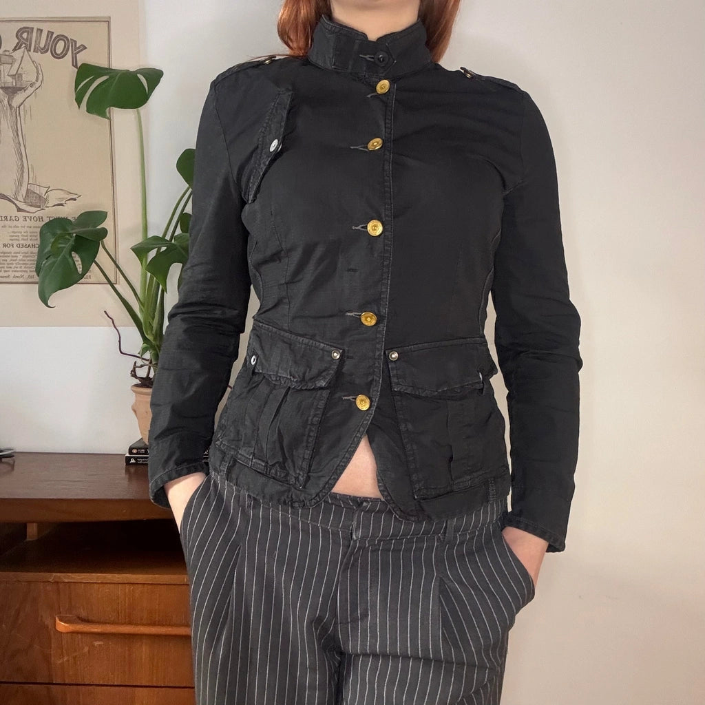 image of G-Star Jacket - Small Black Cotton