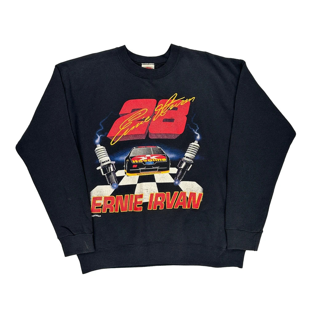 image of Nutmeg Nascar Sweatshirt - Large Black Cotton