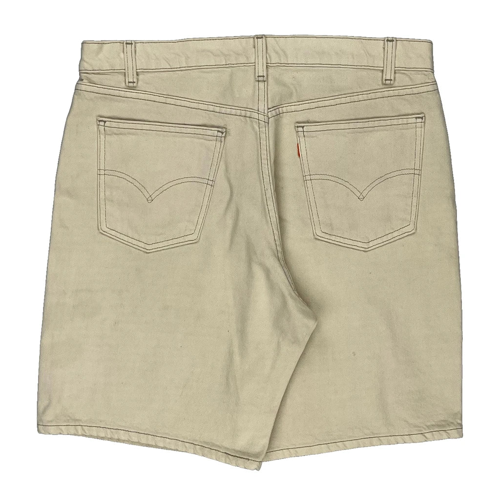 image of Levis Denim Shorts - 35W 8L Beige Denim