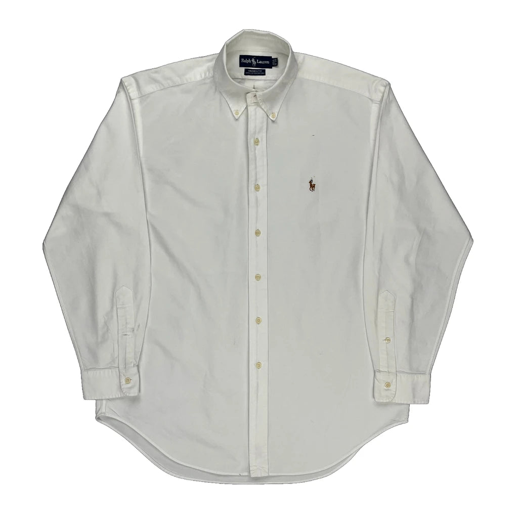 image of Yarmouth Ralph Lauren Shirt - Large White Cotton