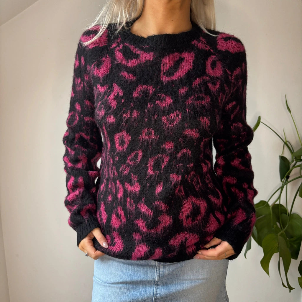 image of Guess Jumper - Small Black Acrylic Blend