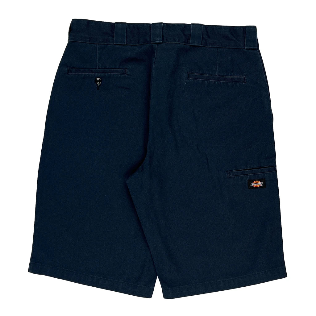 image of Relaxed Fit Dickies Shorts - 35W 12L Navy Polyester Blend